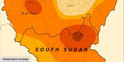 Térkép Szudán éghajlat